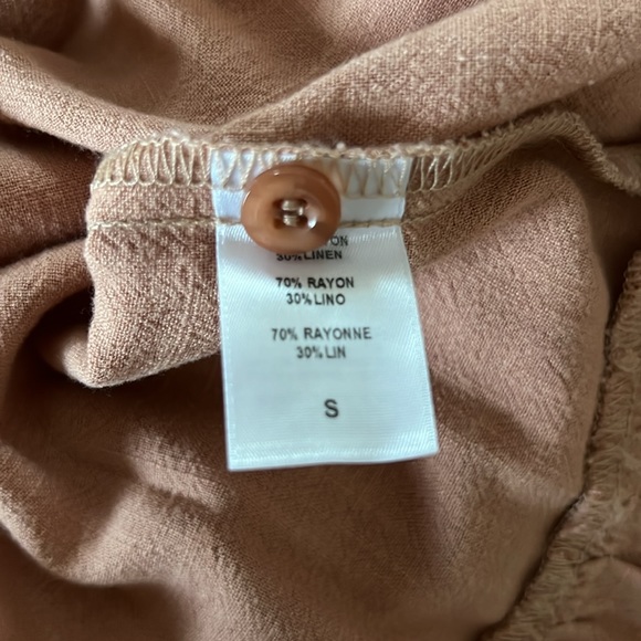 Rachel Pally Linen Meadow Midi Dress in Earth size small - Picture 10 of 11